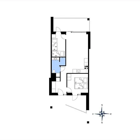 827-hvide-sande-mamrelund-6-2-d Apartmán Hvide Sande